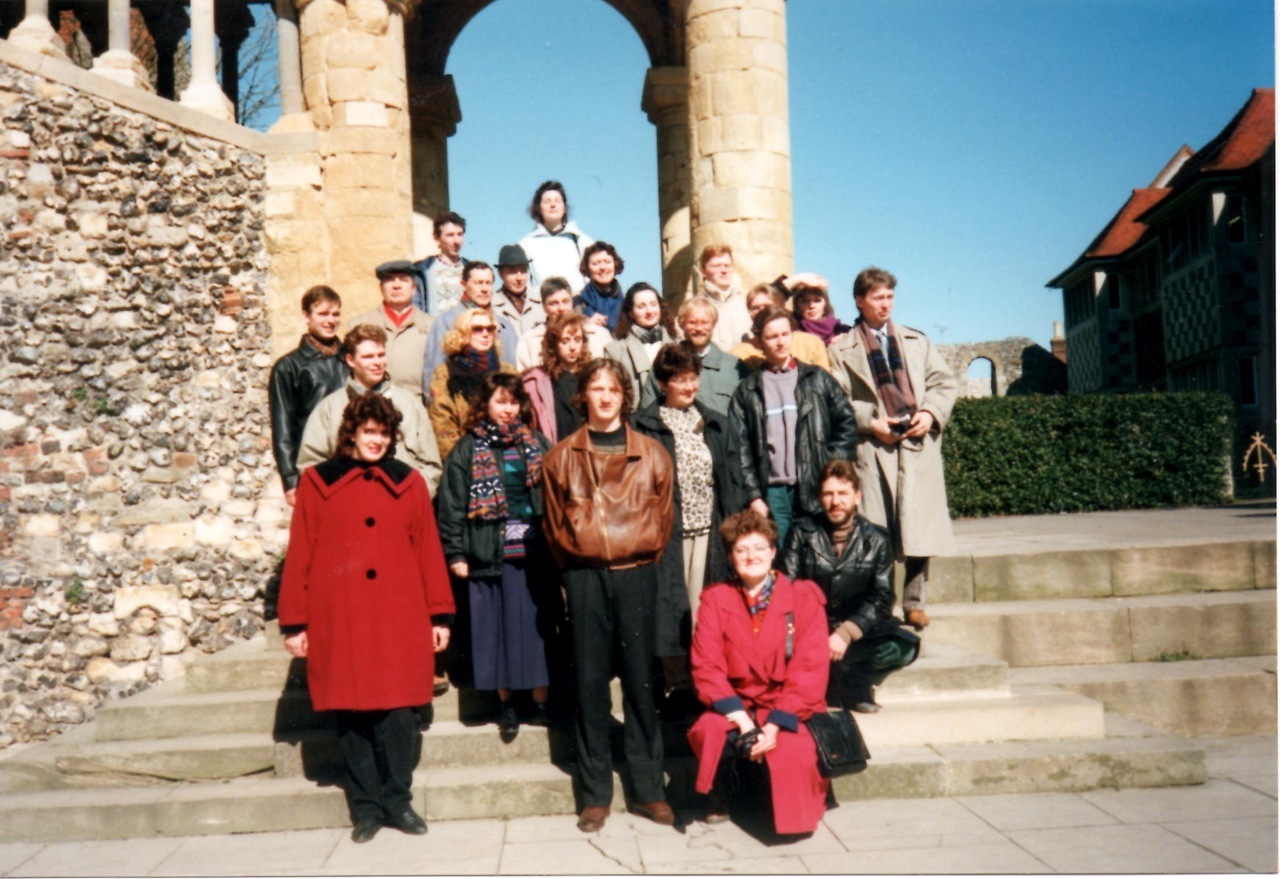Гастроли хора, Англия, 1994 г.