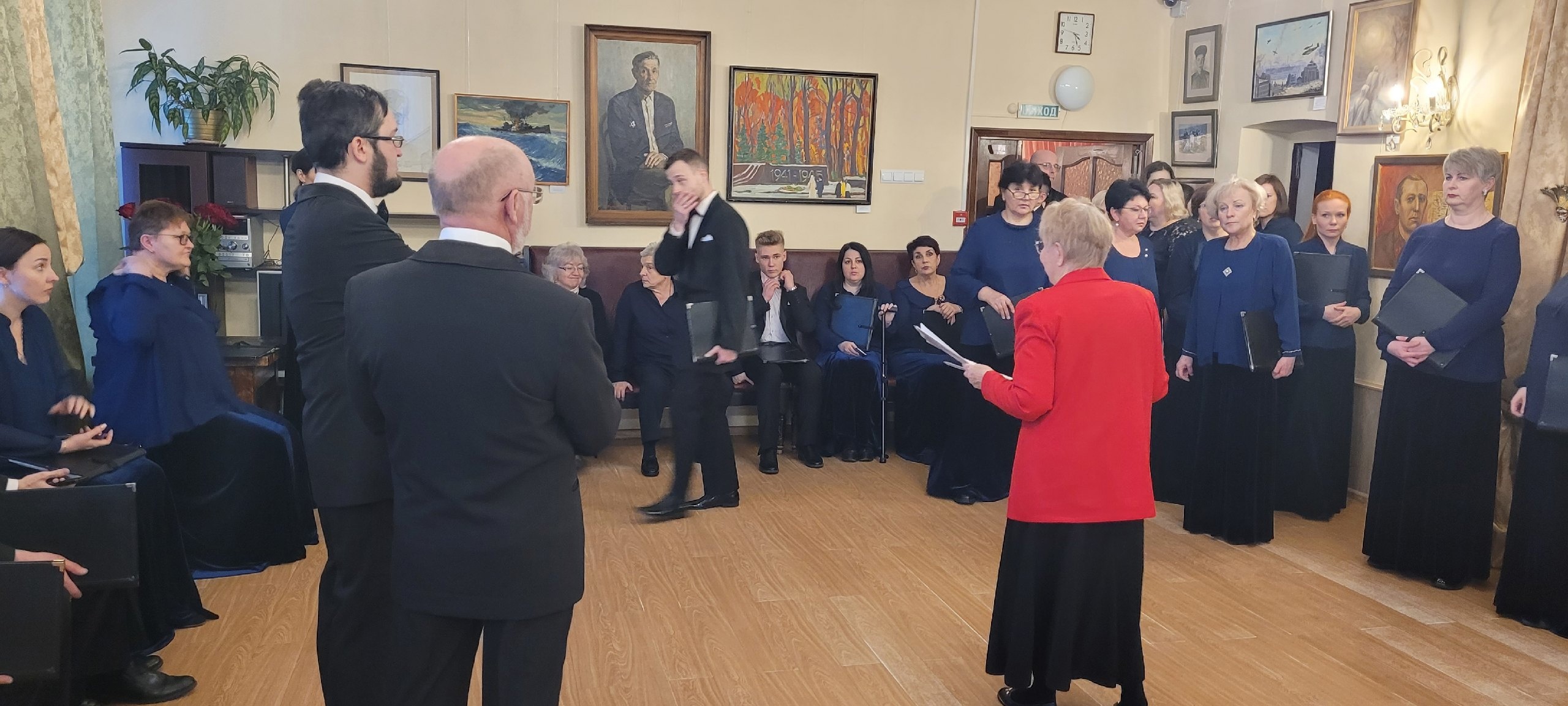 Вечер  в Областном доме работников искусств