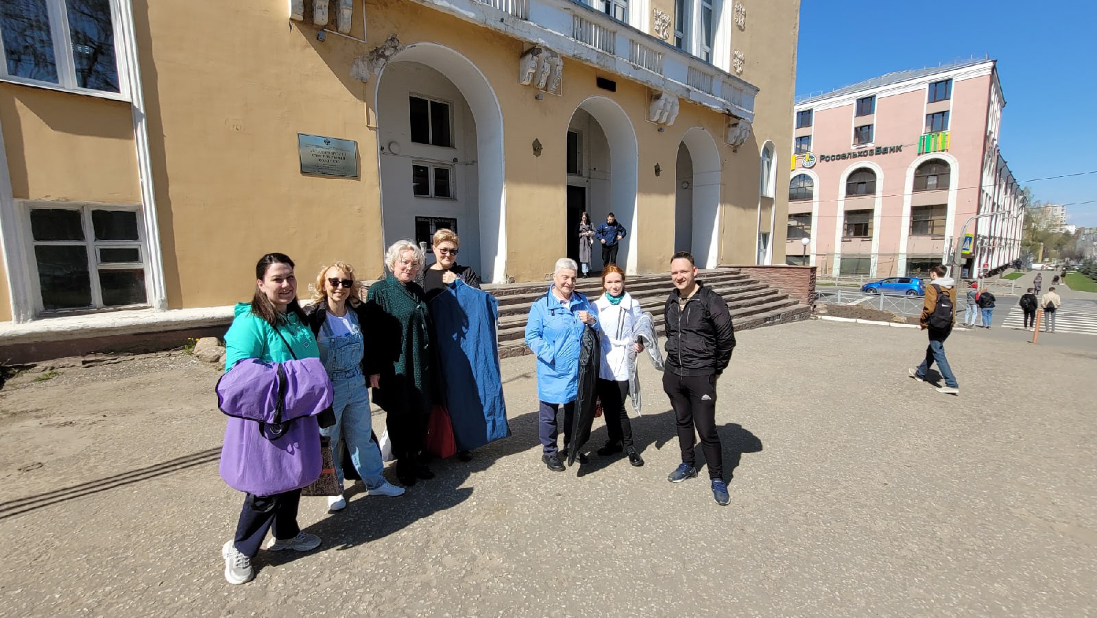 Концерт в Строительном колледже г. Владимир