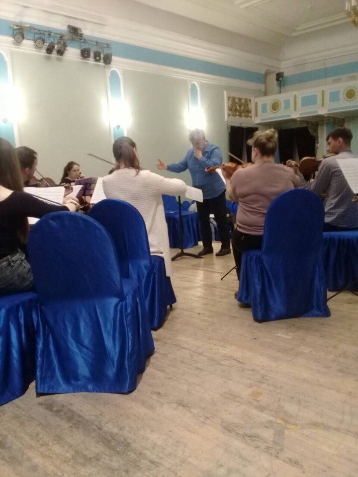 Репетиция перед концертом