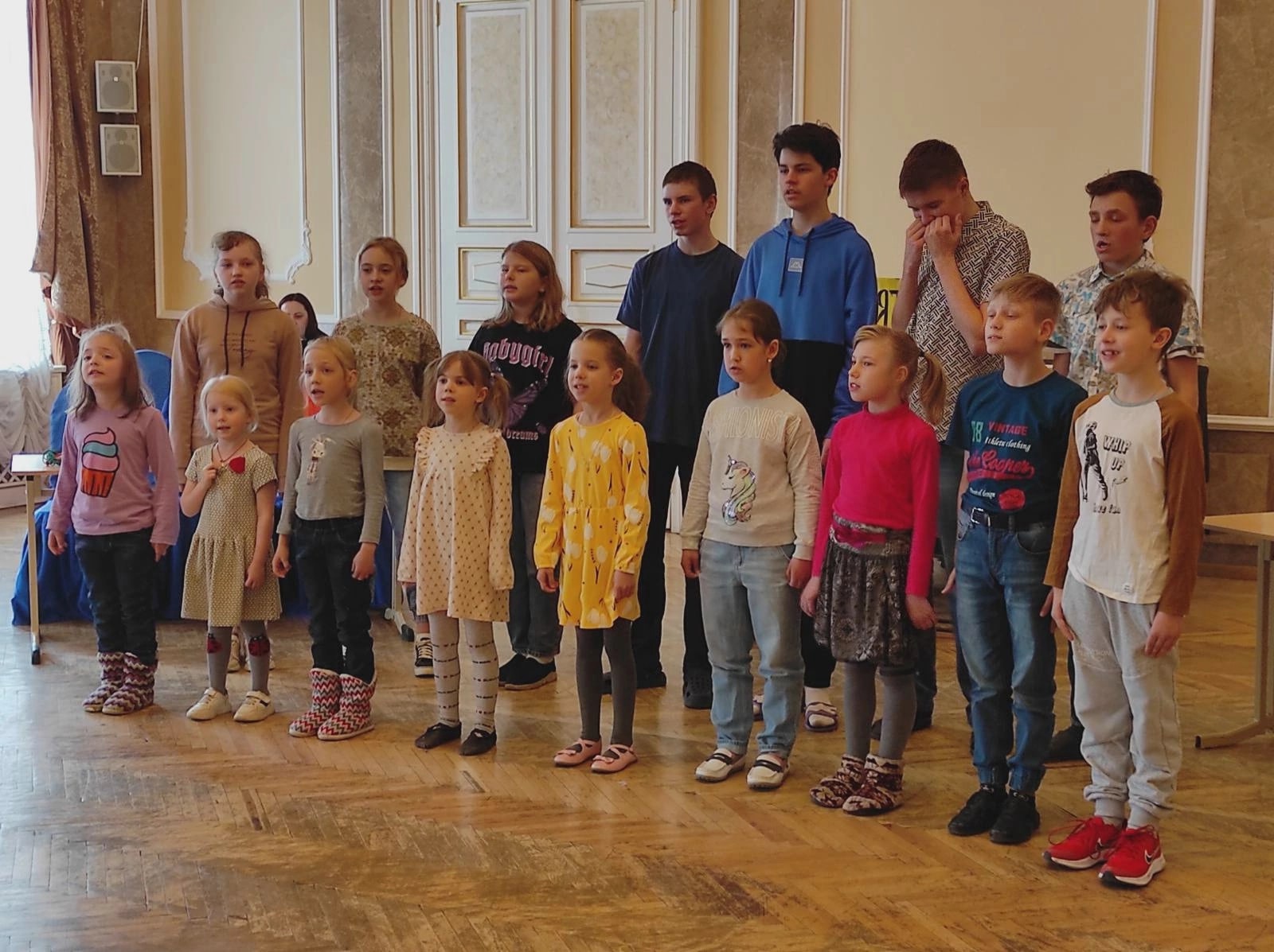 Детский хоровой коллектив готовит программу