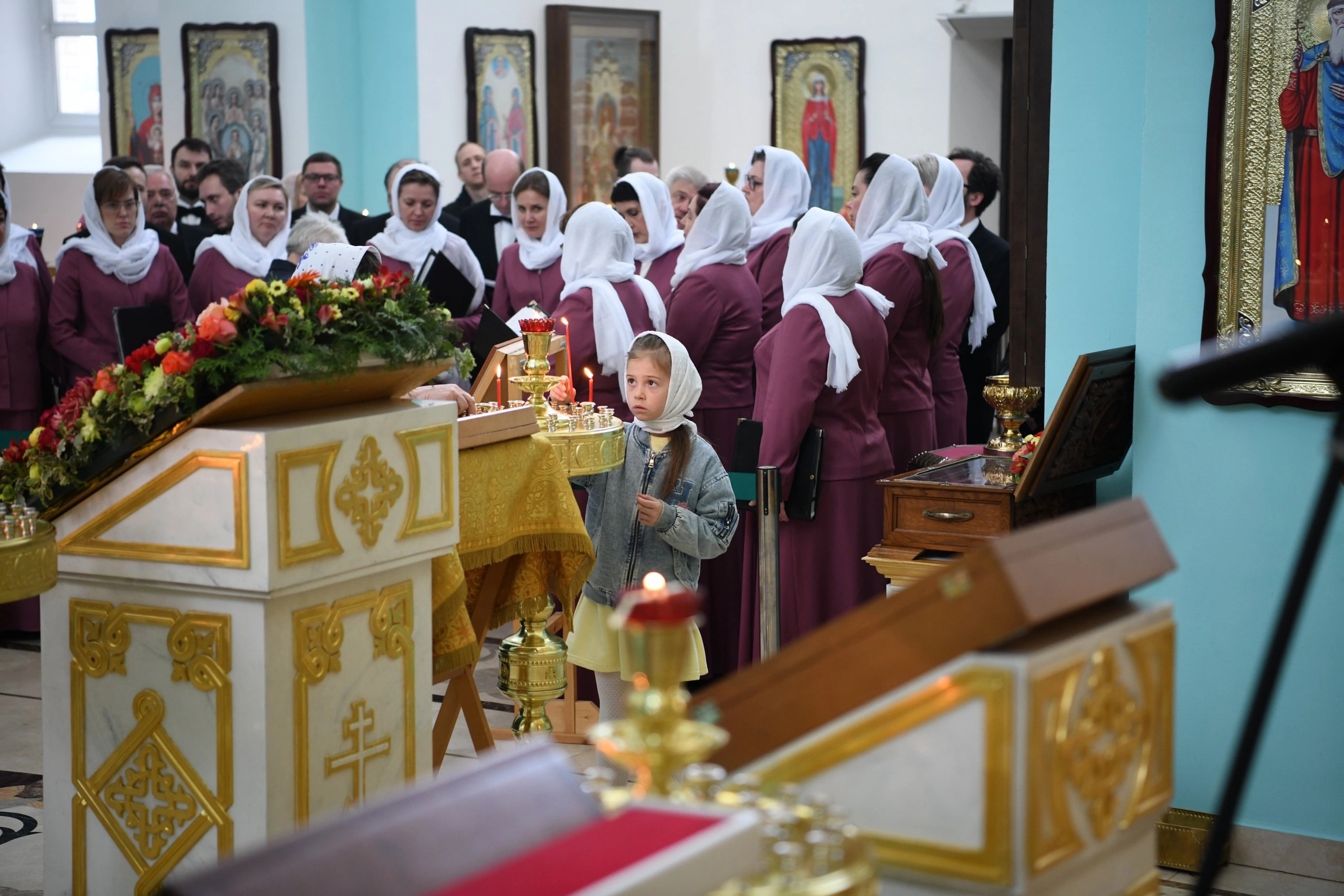 Праздничная служба в рамках фестиваля «Традиции Святой Руси», г. Орёл